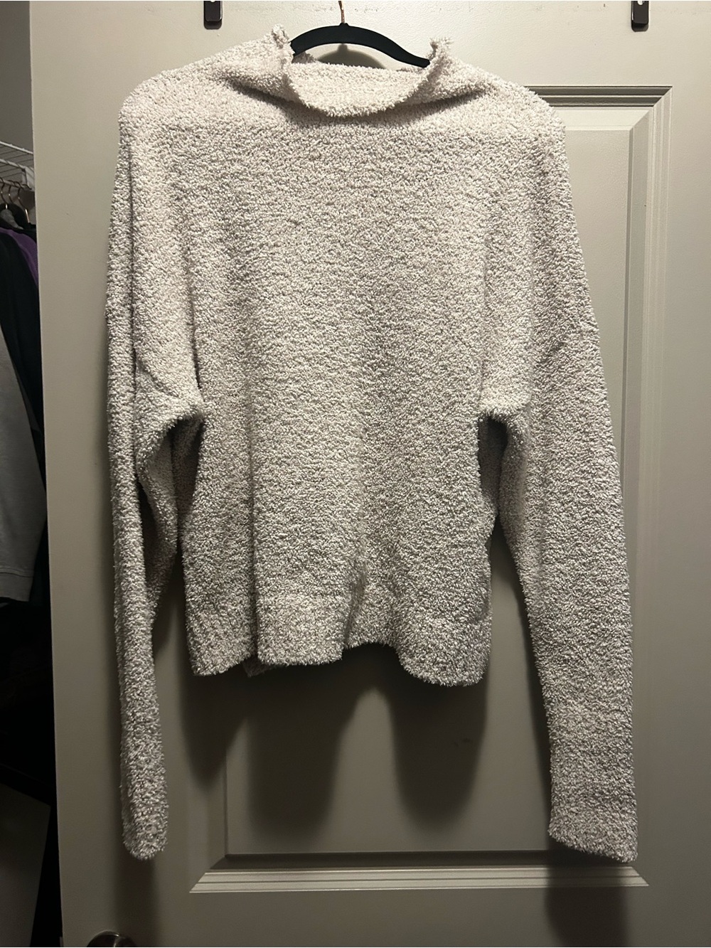 Ugg Cozy Women's Cream Textured Pullover Sweater